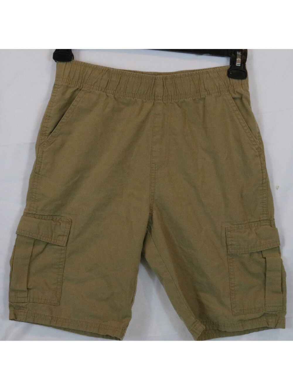 Children's Place Boys Size 14  Khaki Cargo Shorts with Adjustable Waist